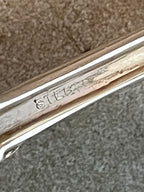 Baker-Manchester Sterling Silver Spoon and S. U.S & A NY Sherman w/Gilt Wash