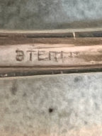 Baker-Manchester Sterling Silver Spoon and S. U.S & A NY Sherman w/Gilt Wash