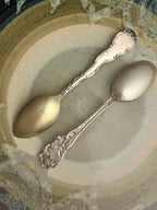 Baker-Manchester Sterling Silver Spoon and S. U.S & A NY Sherman w/Gilt Wash