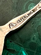 Joseph Mayer & Bros. Sterling Silver Demitasse Souvenir Spoon ("Los Angeles") Ostrich