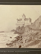 Antique Hugo Weitz Mounted Photograph (Cliff House; San Francisco circa 1900)