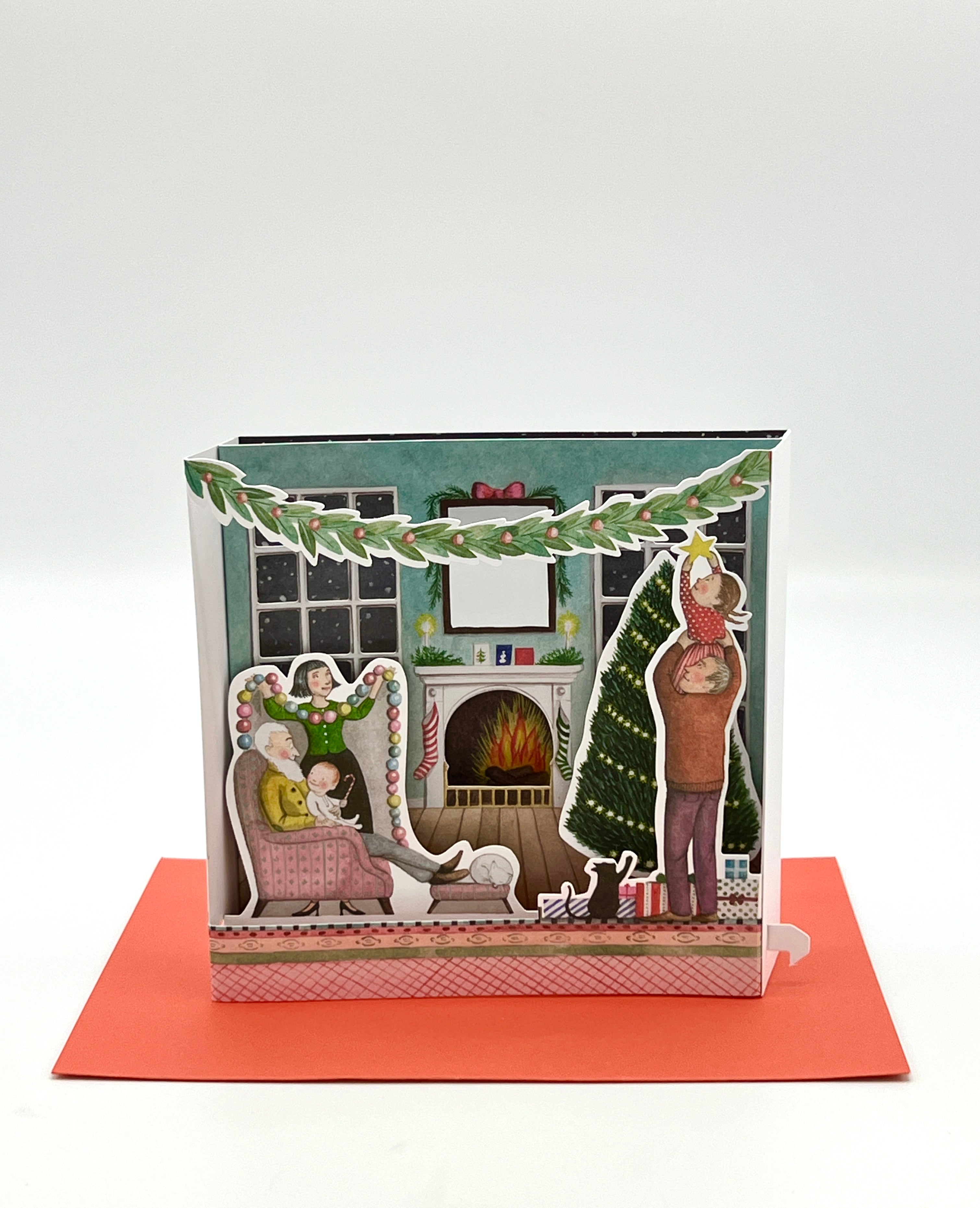 Holiday Greeting Card "May Your Christmas be Merry & Bright"