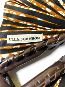 Ulla Johnson Hand Fan; Ankara Wax Print