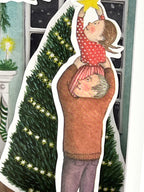 Holiday Greeting Card "May Your Christmas be Merry & Bright"