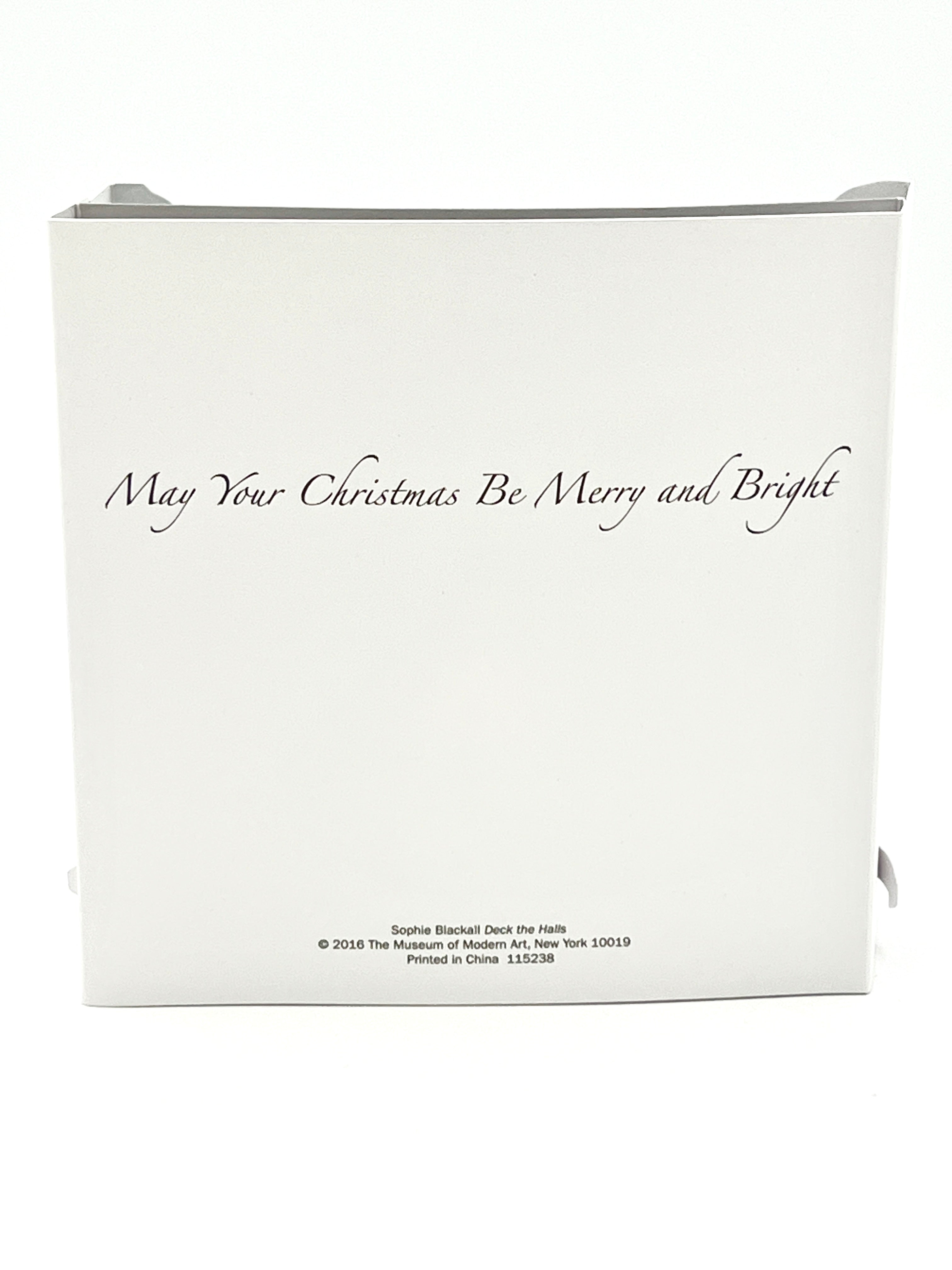 7 Greeting Cards "May Your Christmas be Merry & Bright"