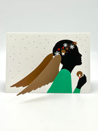 "Radiant Angel" Pop-Up Greeting Card