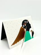 "Radiant Angel" Pop-Up Greeting Card