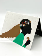 "Radiant Angel" Pop-Up Greeting Card