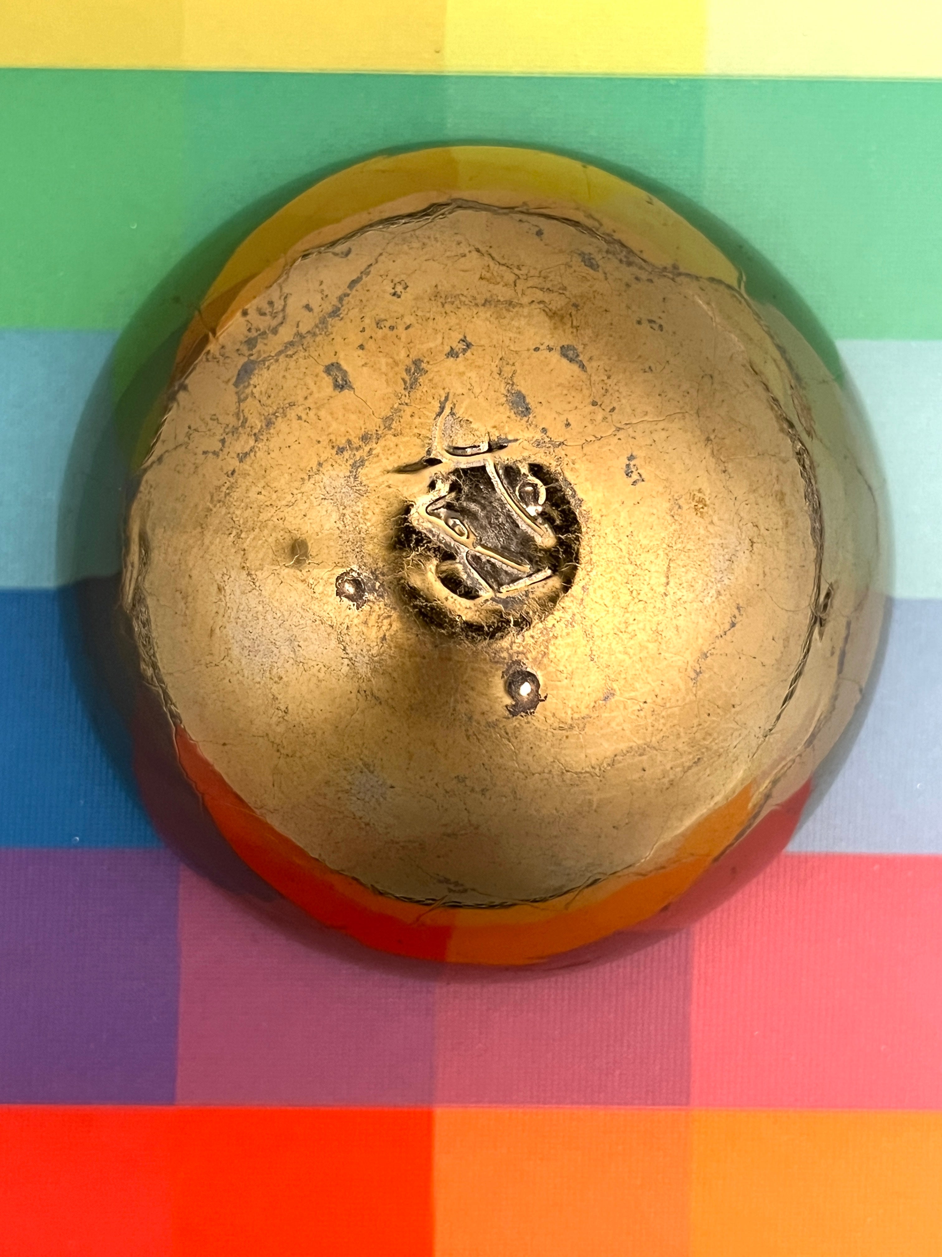 Handmade Ceramic Bowl w/ Exterior Bronze Glaze