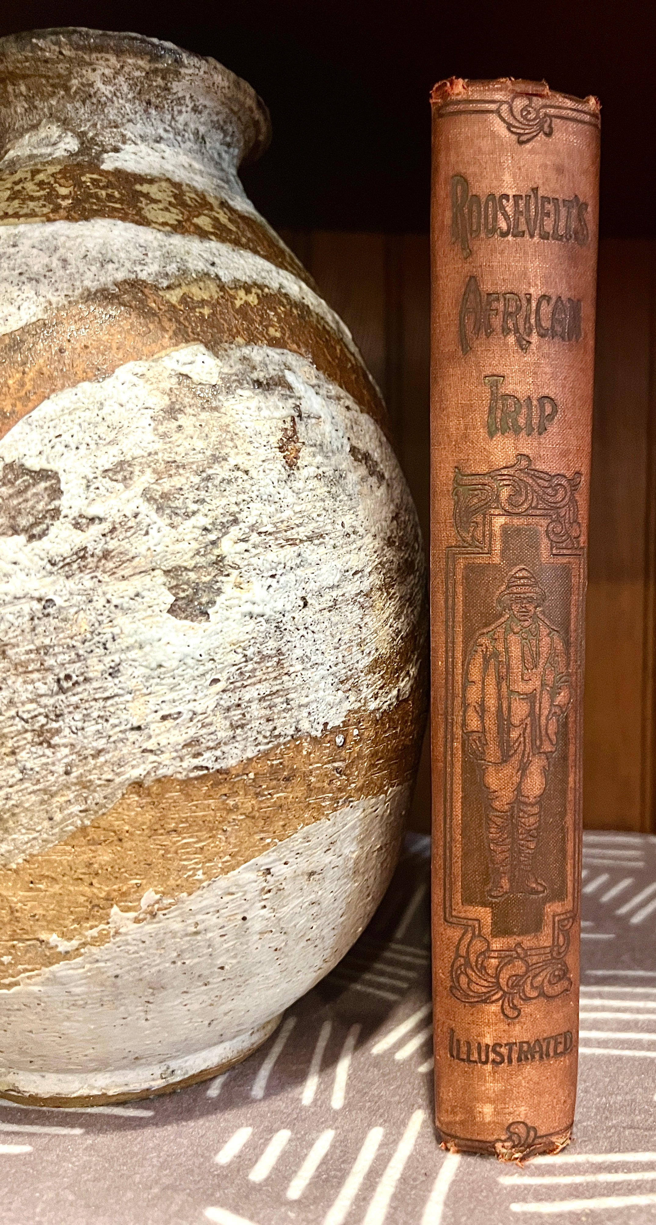 Antique Book; Roosevelt's African Trip (1909)