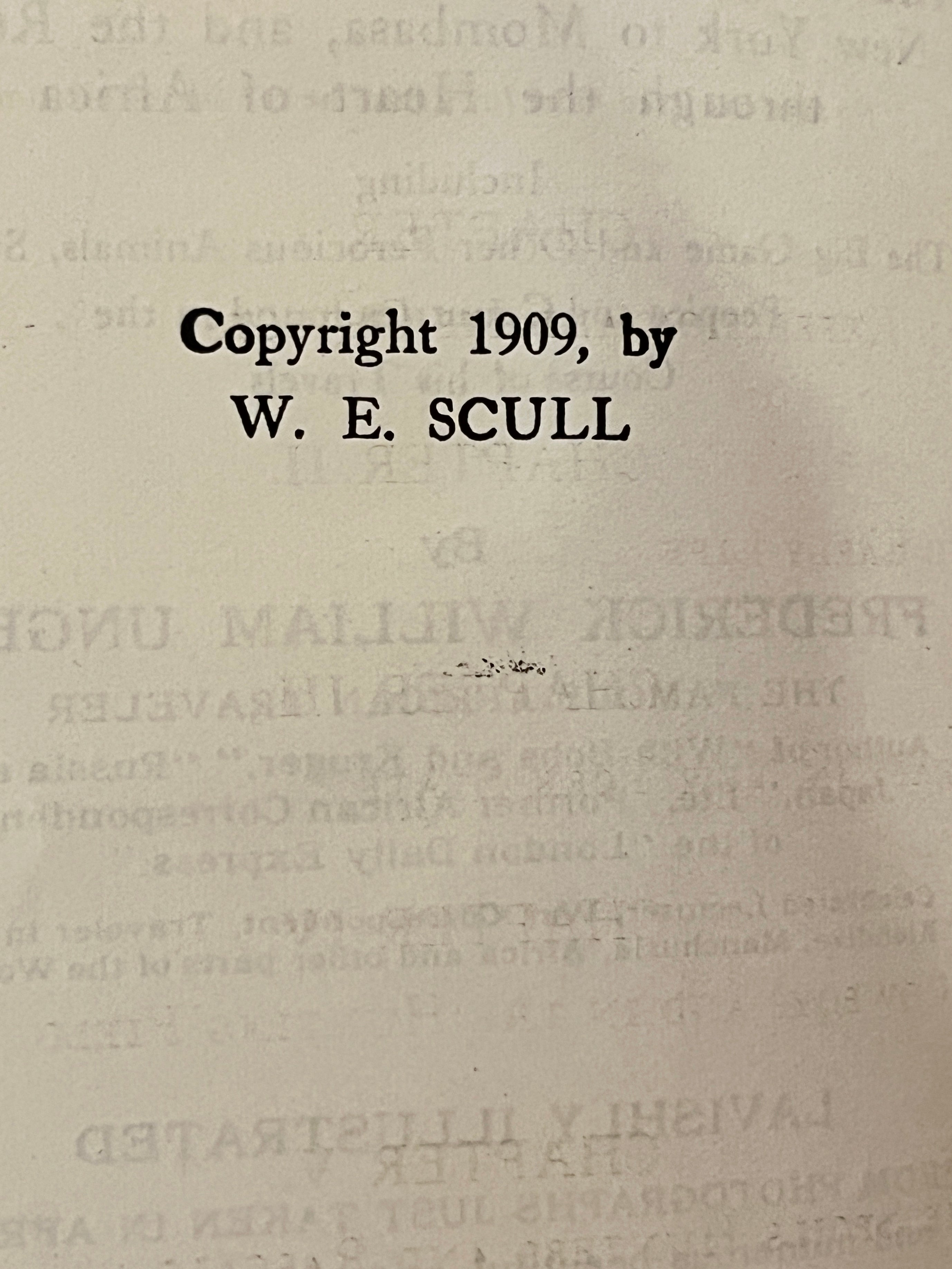 Antique Book; Roosevelt's African Trip (1909)