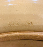 Load image into Gallery viewer, Mary Lou Higgins &amp; Edward Higgins Ceramic Plate 1976 High Gloss Silver Glaze Portrait
