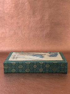 Fabric & Hard Pressed Paper Storage Box