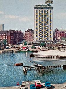 Vintage Postcard Kobenhavn Hotel Europa Copenhagen Denmark