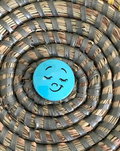 Creative House Blue Smiley Face