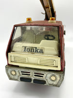 Load image into Gallery viewer, Vintage Rusty Red Tonka Snorkel Truck
