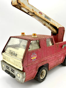 Vintage Rusty Red Tonka Snorkel Truck