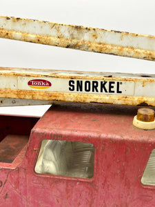Vintage Rusty Red Tonka Snorkel Truck