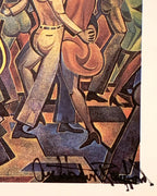 Artist Arthur C. Rayford Signed Greeting Card "Dancing" African American Couple