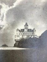 Load image into Gallery viewer, Photograph Cabinet Card of Cliff House; San Francisco by Japanese Photographer Tsunekichi Imai Early 1900&#39;s

