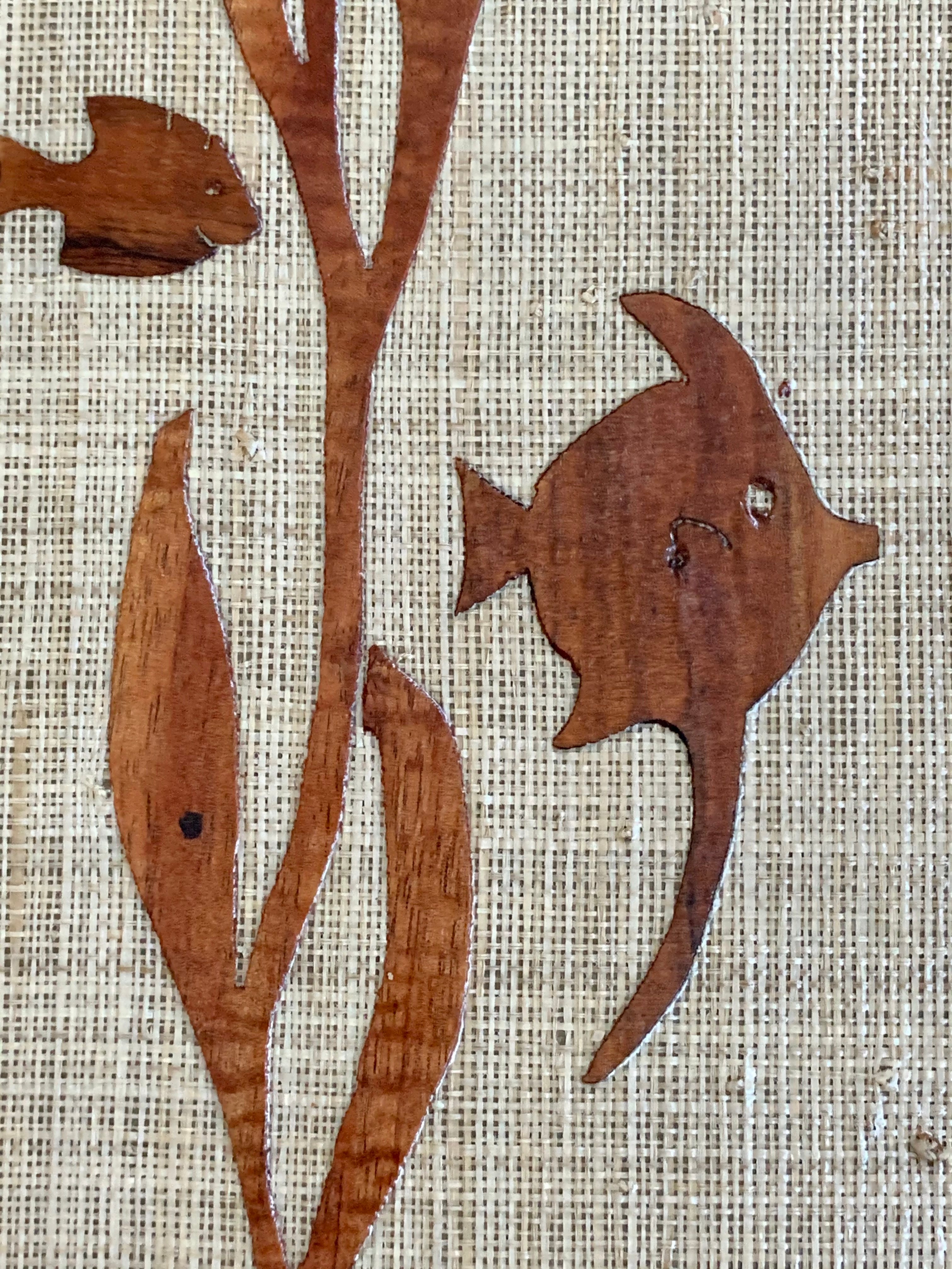 Vintage Retro Waikiki "Weave" Placemat; Made in Hawaii Circa 1950's