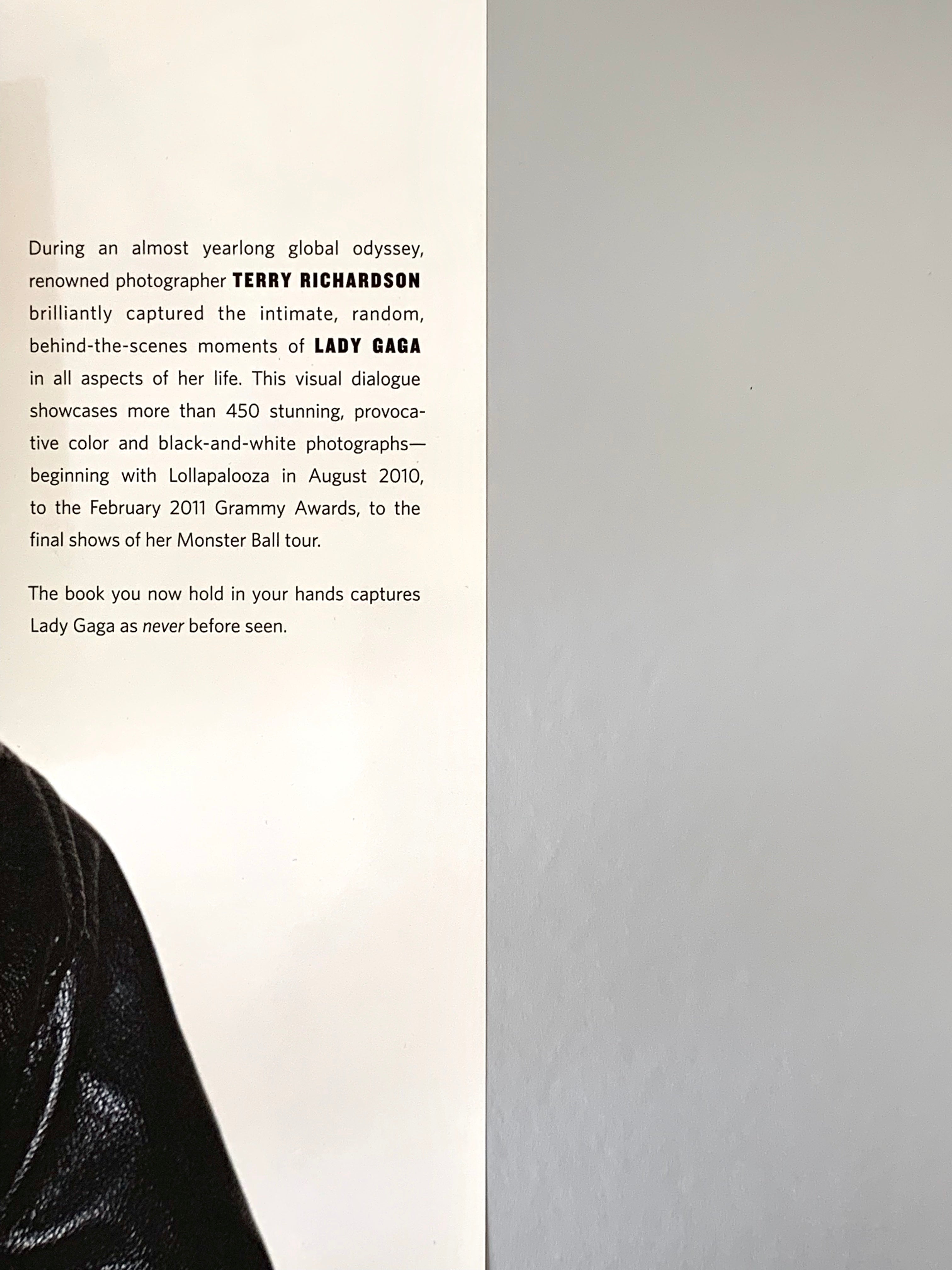 "Gaga" Autographed Lipstick Kiss Lady Gaga & Terry Richardson Book Photography