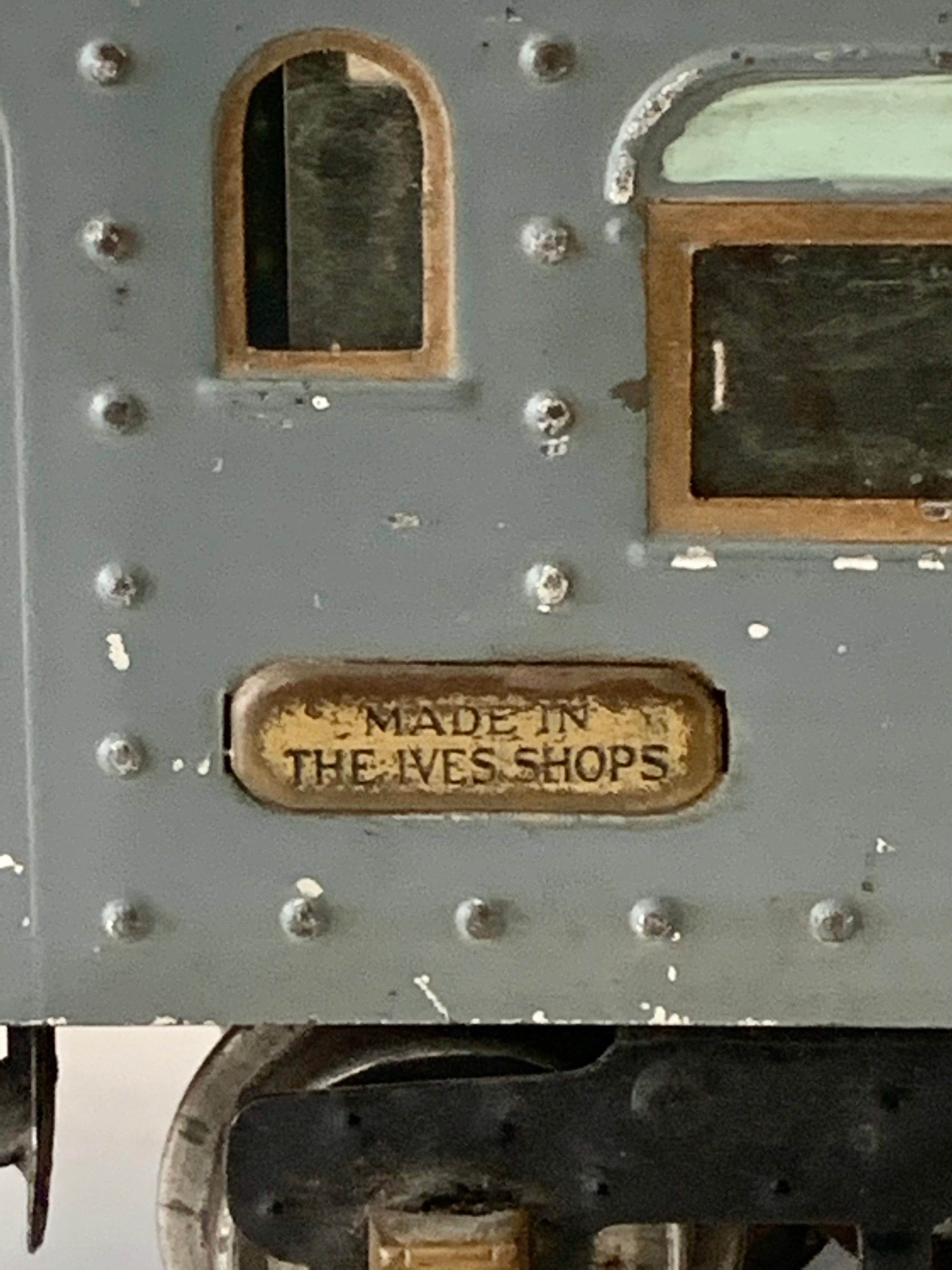 Ives "184" Train Pullman Club Car Collectible Model Train; Vintage Home; Office Decor