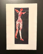 Two Abstract & Figurative Etchings 1993