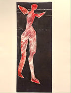 Two Abstract & Figurative Etchings 1993