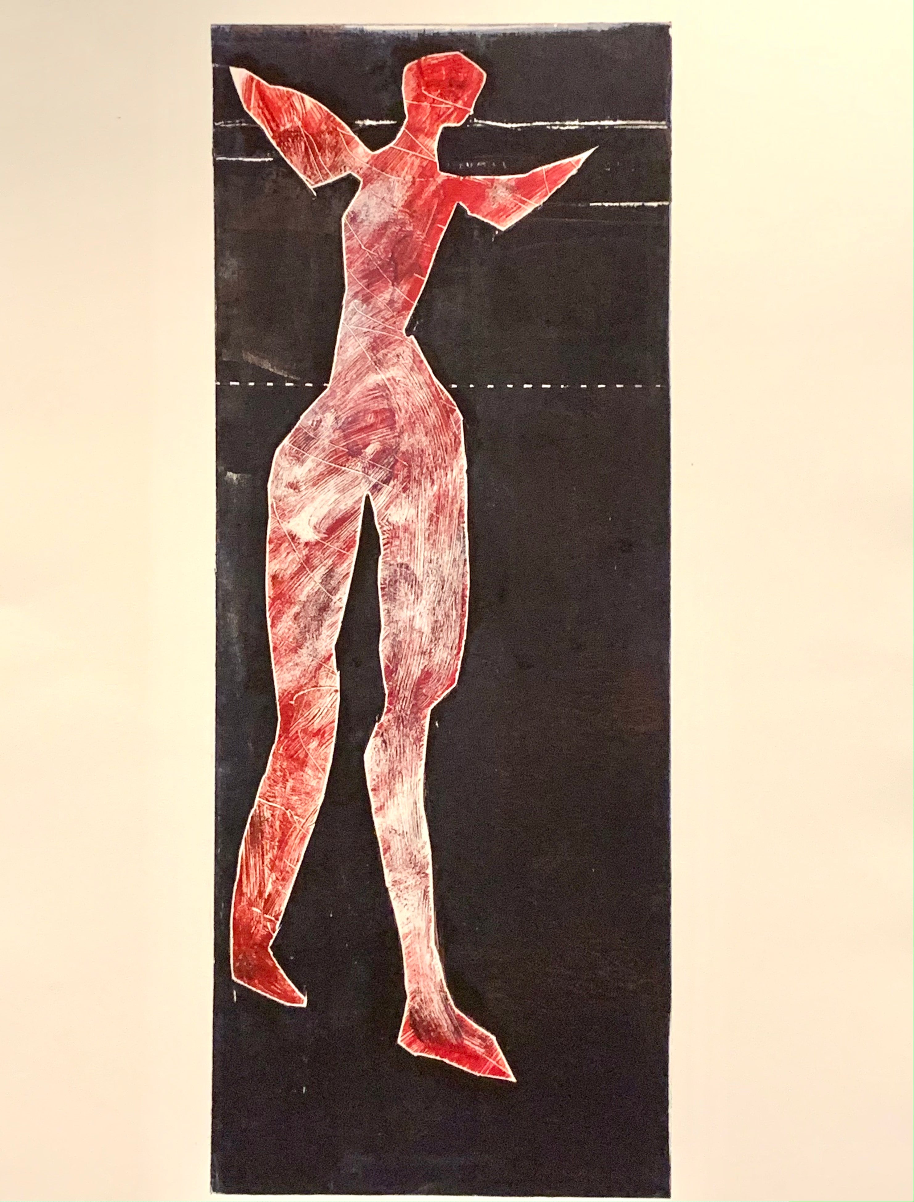 Two Abstract & Figurative Etchings 1993