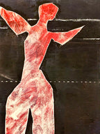 Two Abstract & Figurative Etchings 1993