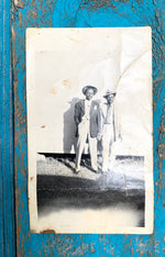 Load image into Gallery viewer, Black &amp; White Photograph; Portrait of Two African American / Black Men
