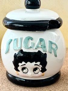 Vintage Vandor Betty Boop and Bimbo Cream & Sugar Set