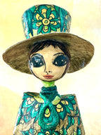 Abelardo Ruiz Papier-Mâché Sculpture