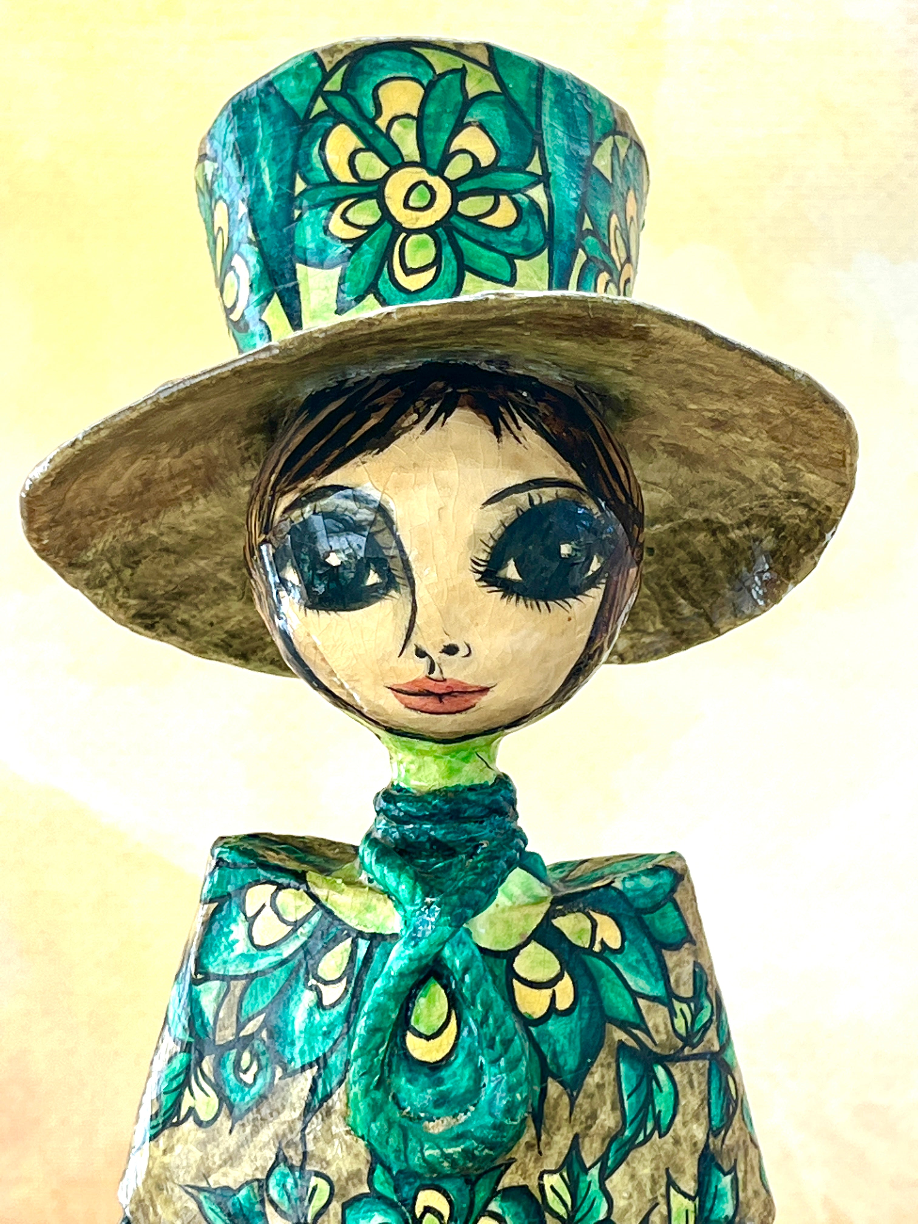 Abelardo Ruiz Papier-Mâché Sculpture