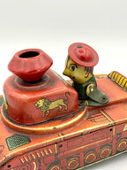 Vintage Tin Metal Wind Up Toy