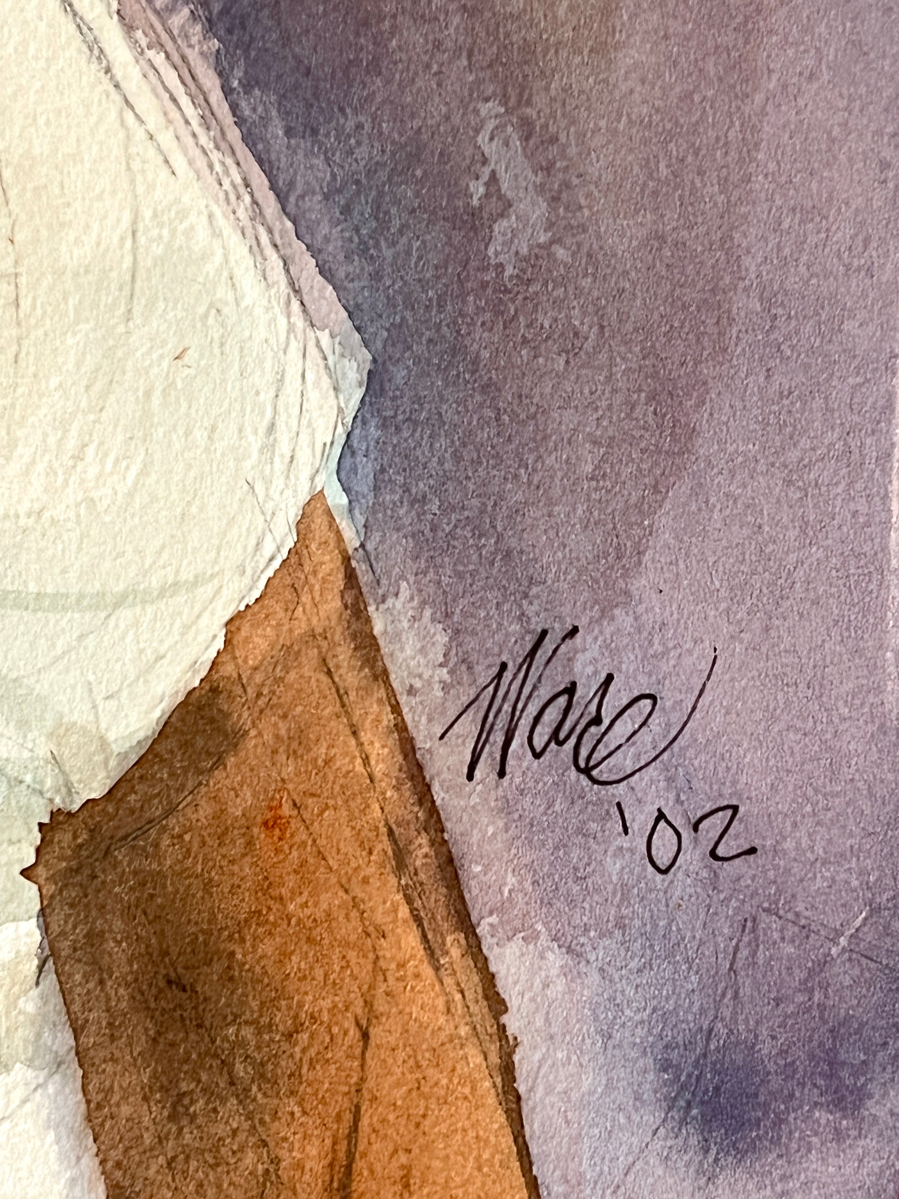 Original Signed Watercolor Portrait; African American Woman