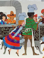 Many Hands Cooking International Cookbook for Girls and Boys Illustrated by Tony Chen