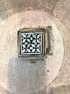 Mini Silver Pill Keepsake Box