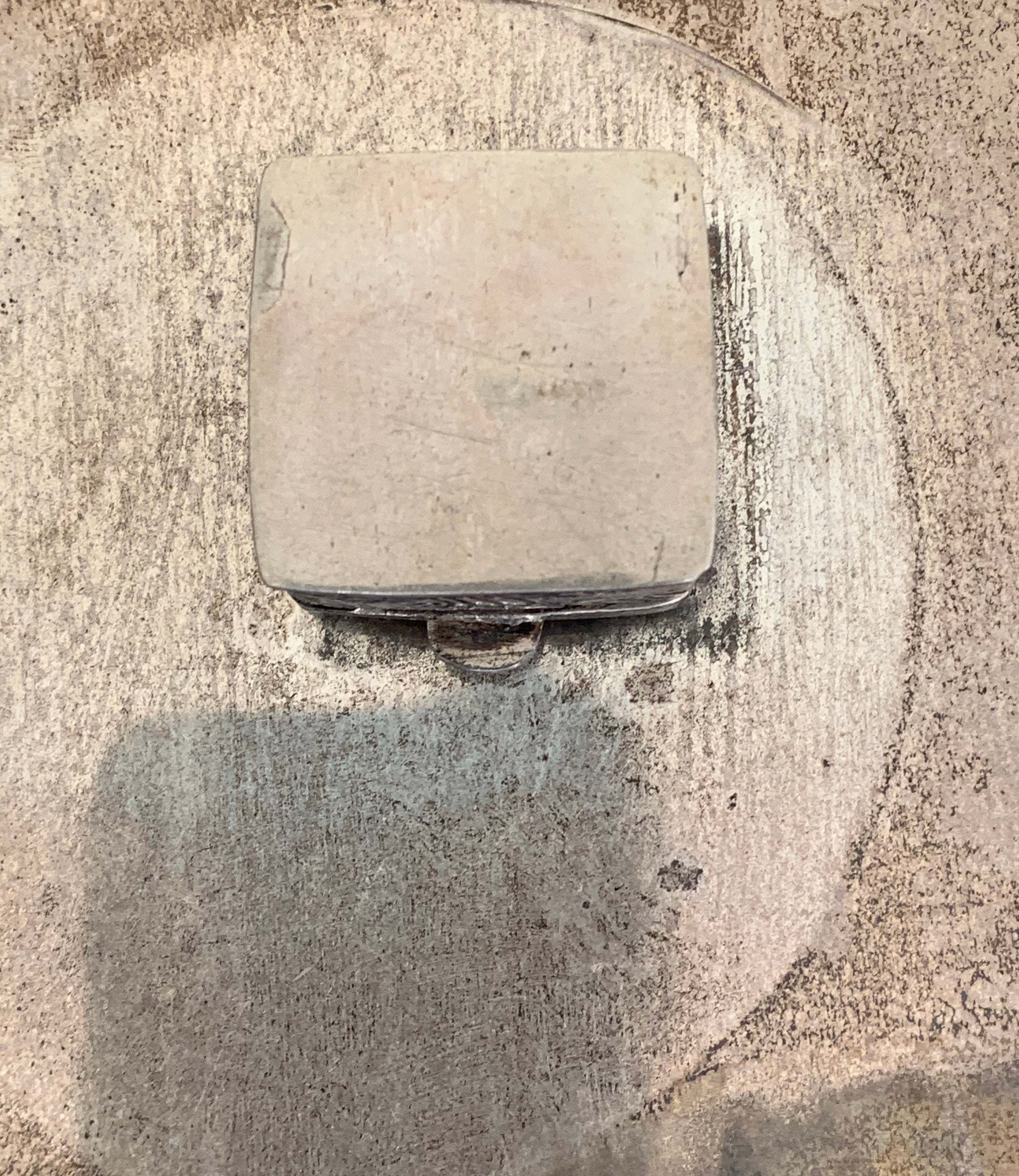 Mini Silver Pill Keepsake Box