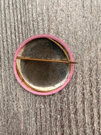 Hippy Sippy Says Love 1960's Vintage Pinback Button, Collectible Counterculture