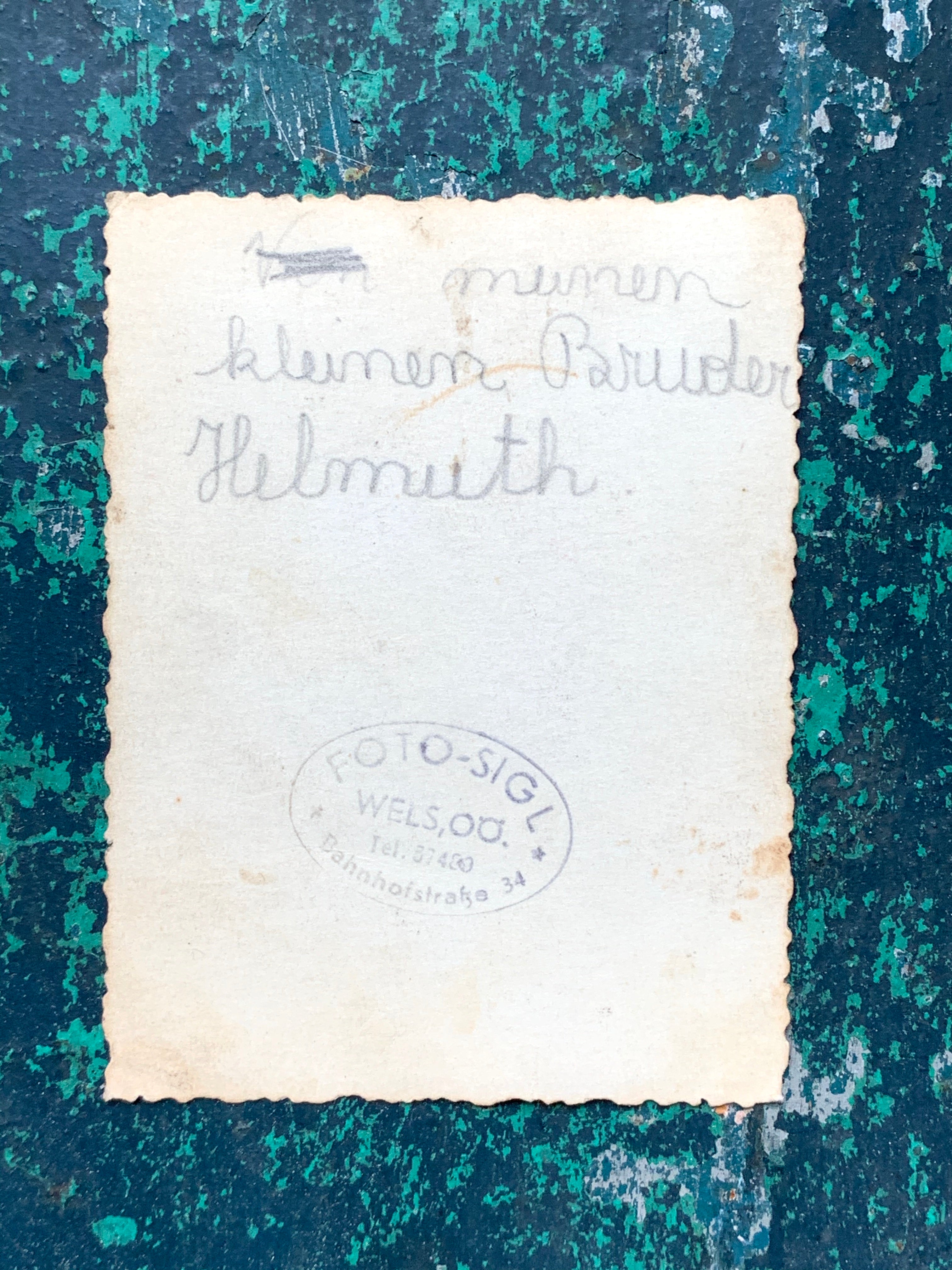 Vintage Portrait of German Siblings Multiracial Biracial Germany