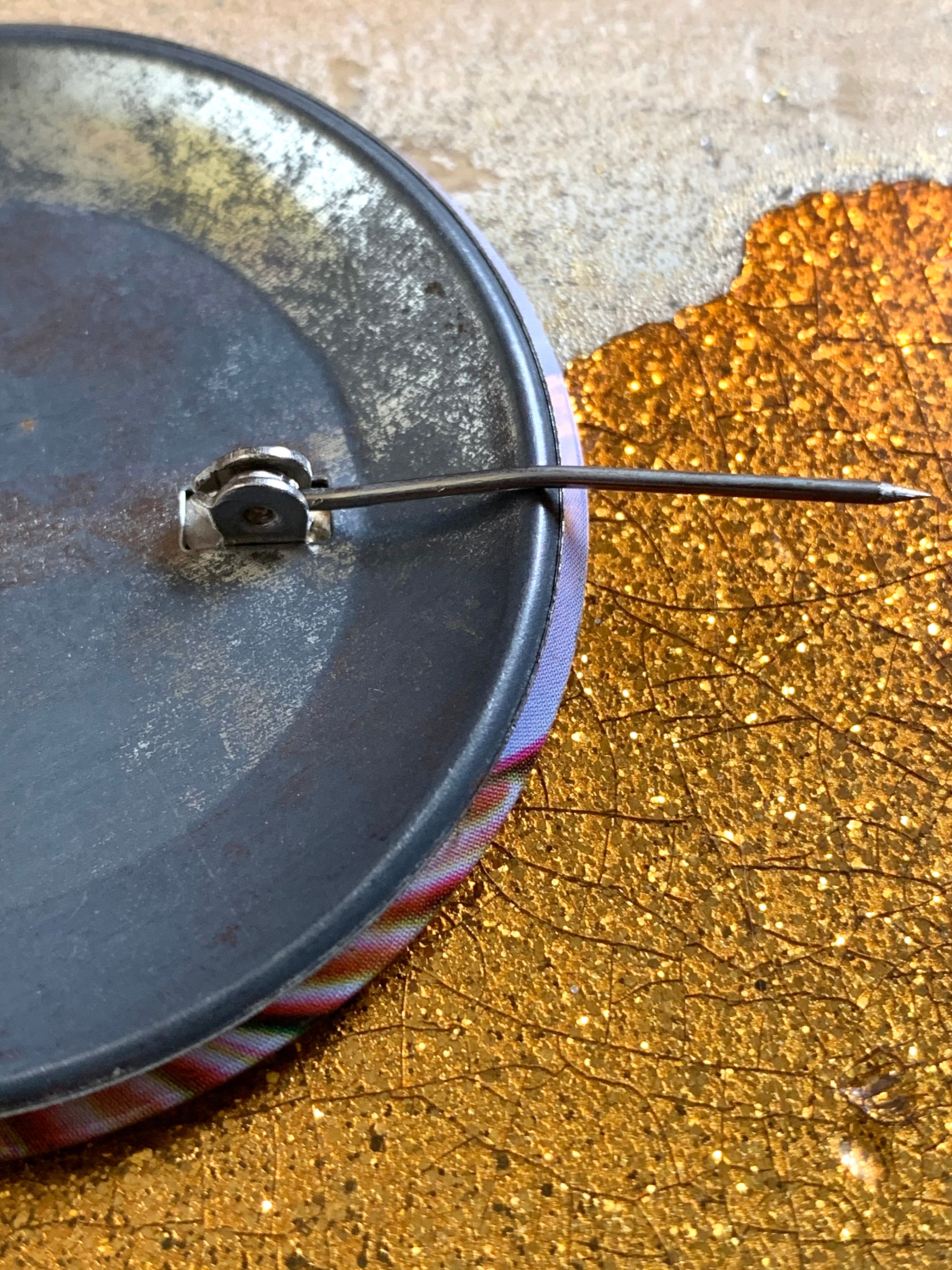 Retro Michael Jackson MJ Pinback Button