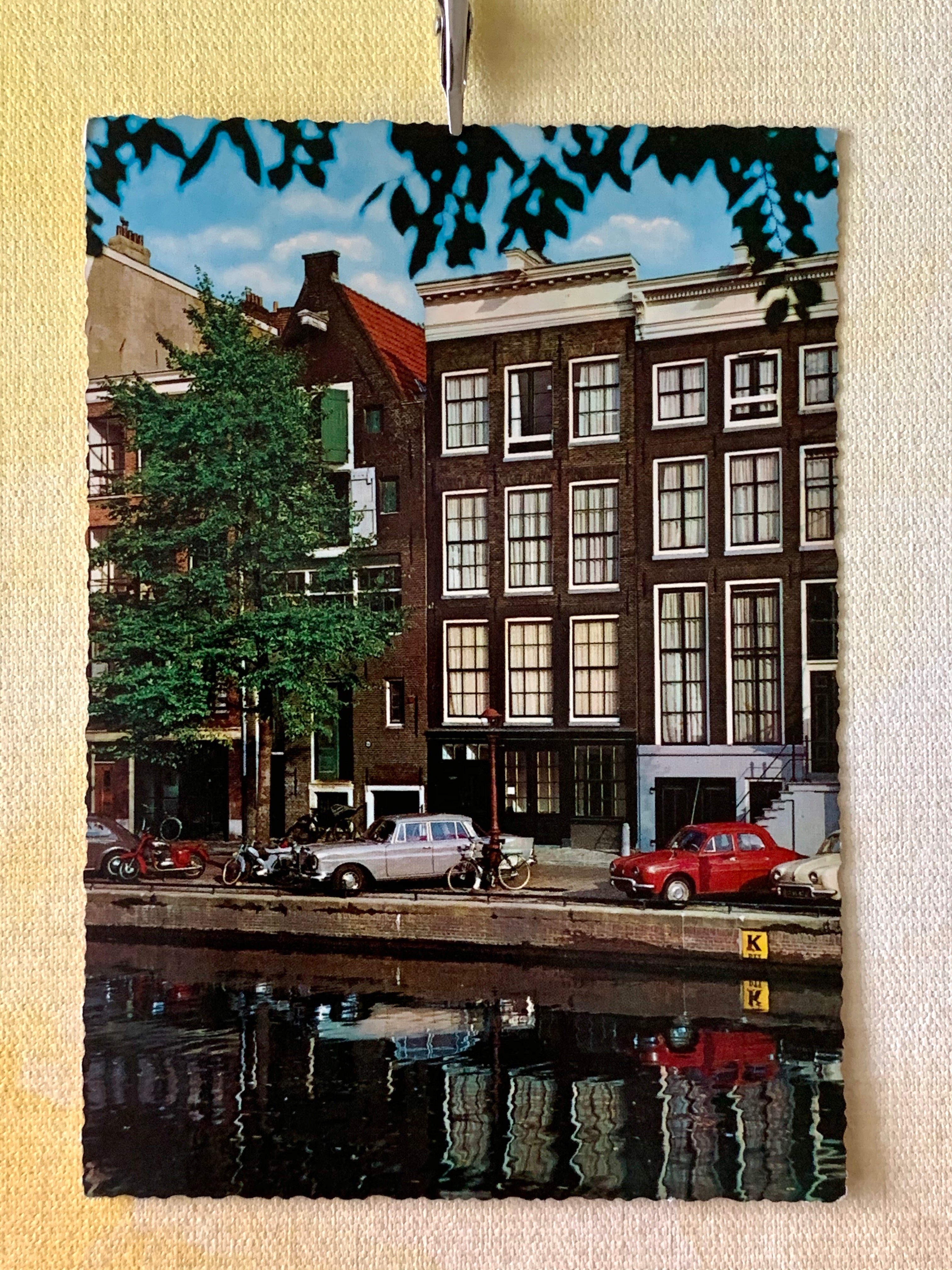 Vintage Postcard Amsterdam The Netherlands; Holland Anne Frank-Huis