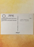 Vintage Postcard Expo 67 Montreal Canada “Pavilion of Ethiopia” on lle Notre-Dame
