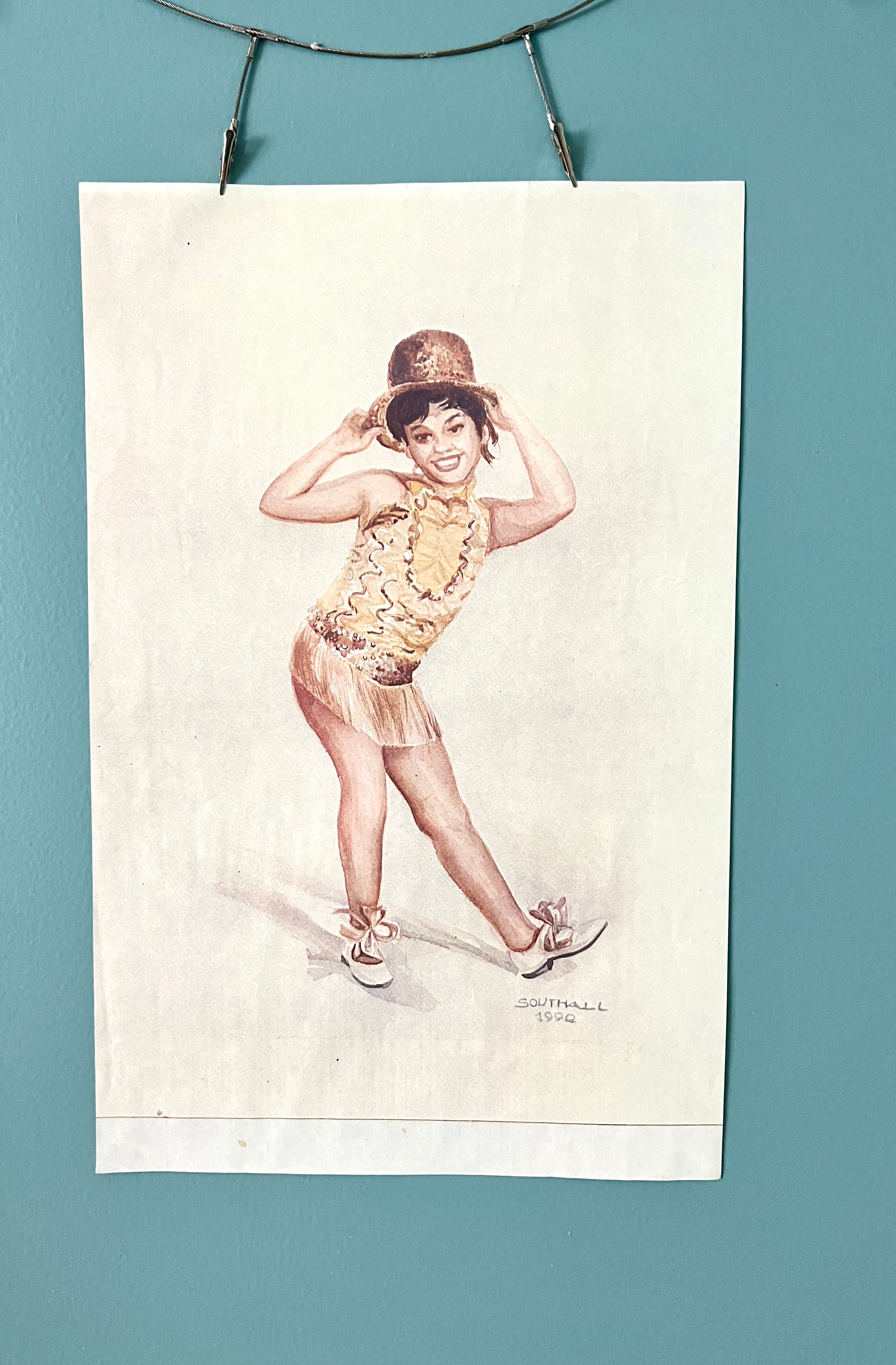 Vintage Print "Southall 1990"