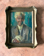 John Hubbard Rich (American Artist, 1876-1954), "Old Uncle" Oil Painting