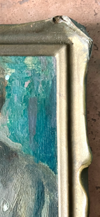 John Hubbard Rich (American Artist, 1876-1954), "Old Uncle" Oil Painting