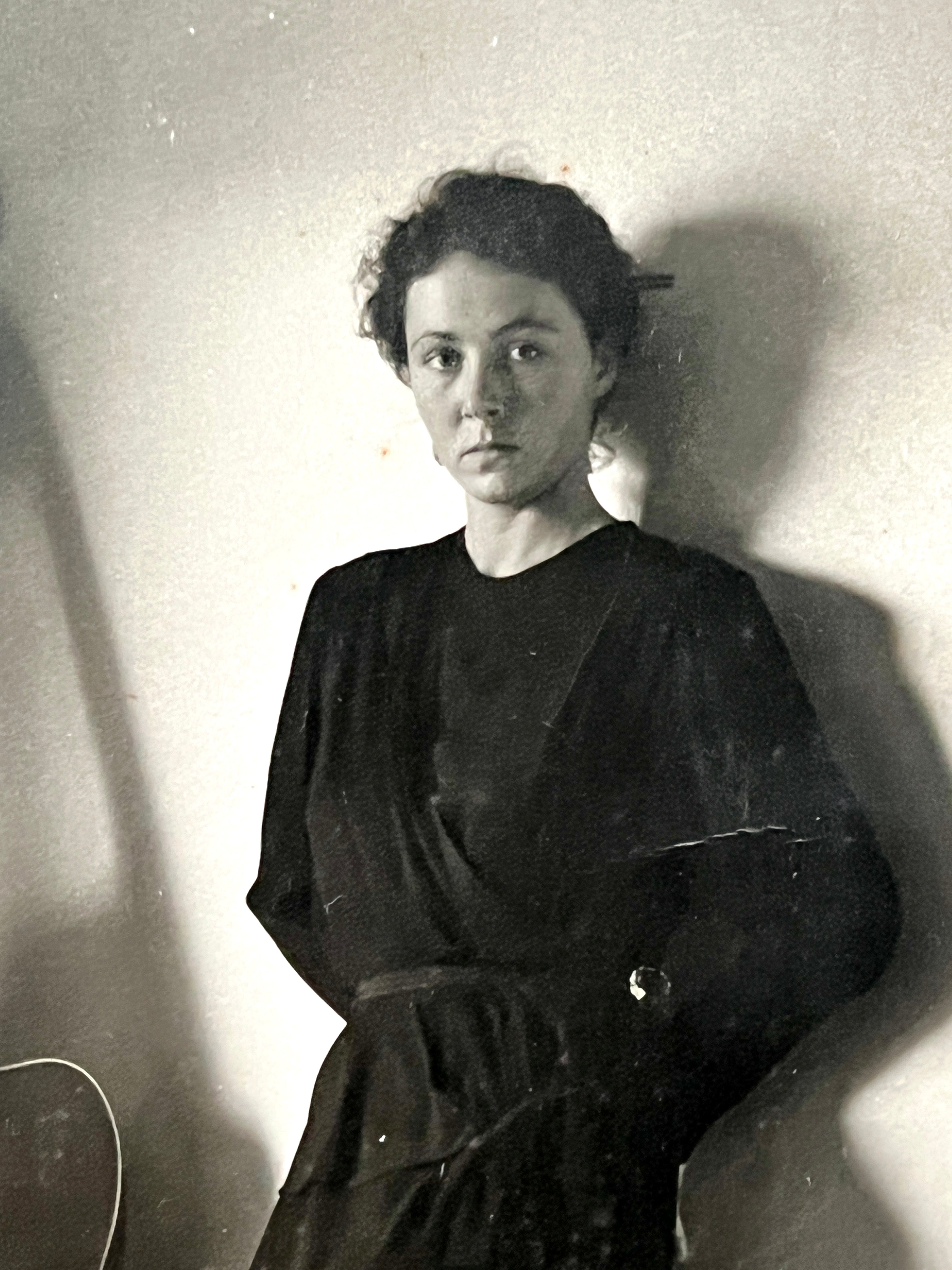 Woman w/ Upright Bass Photograph