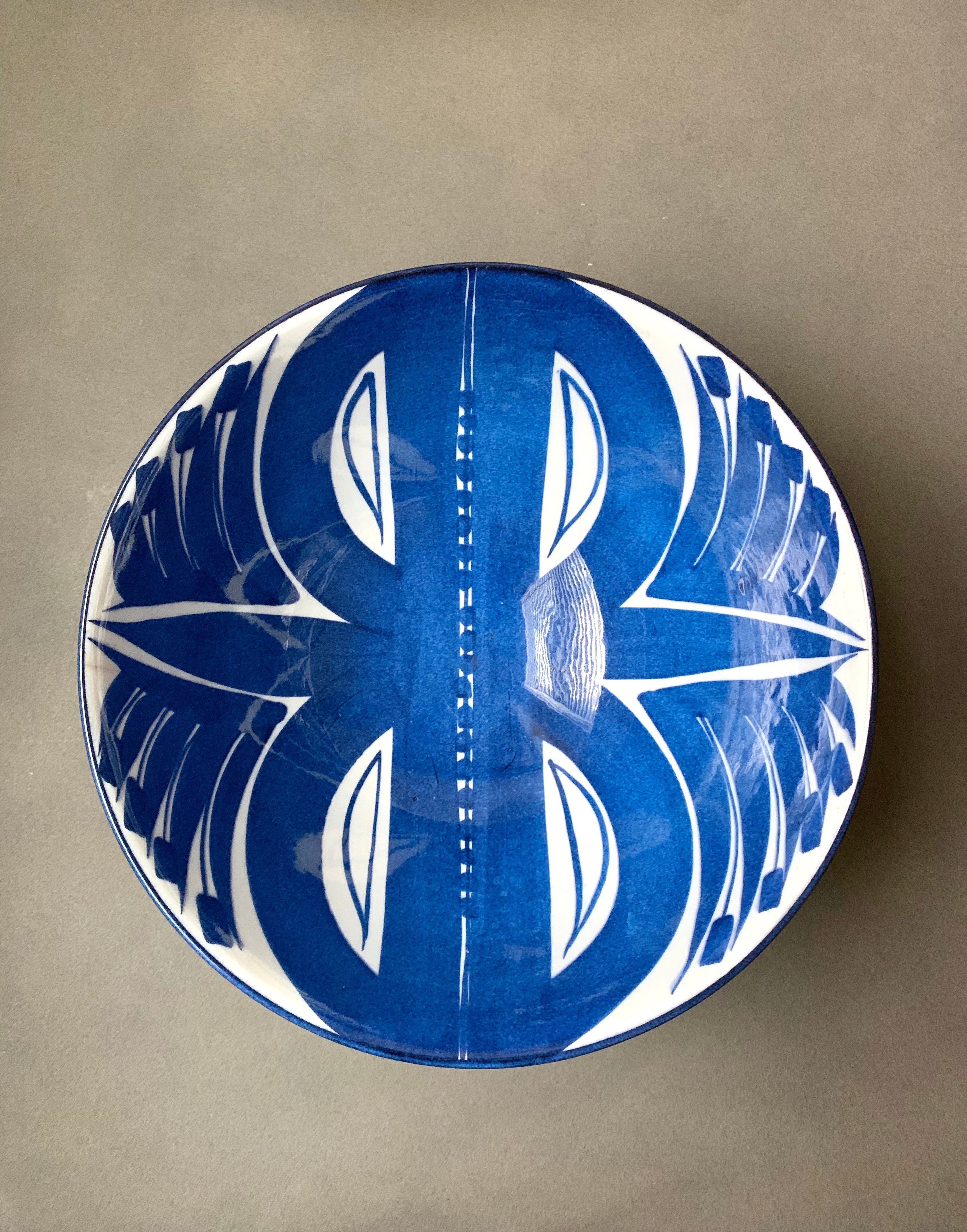 Royal Copenhagen Denmark Mid Century Modern Bowl Danish Design Inge-Lise Koefoed